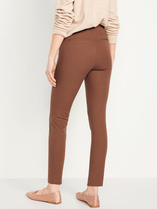 High-Waisted Pixie Skinny Ankle Pants