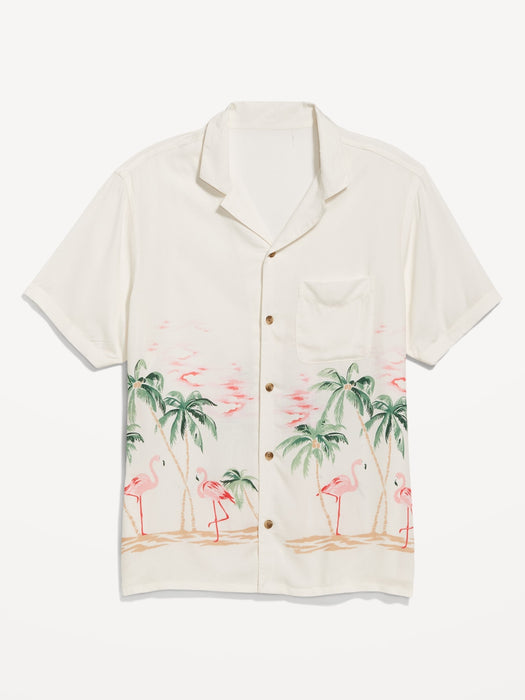 Short-Sleeve Camp Shirt