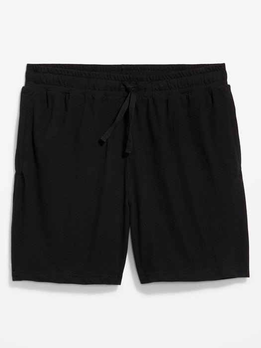 Jersey Pajama Shorts -- 6-inch inseam