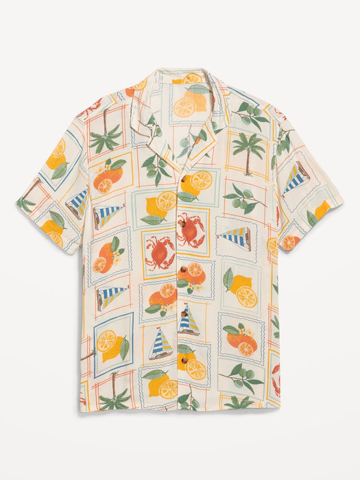 Short-Sleeve Camp Shirt