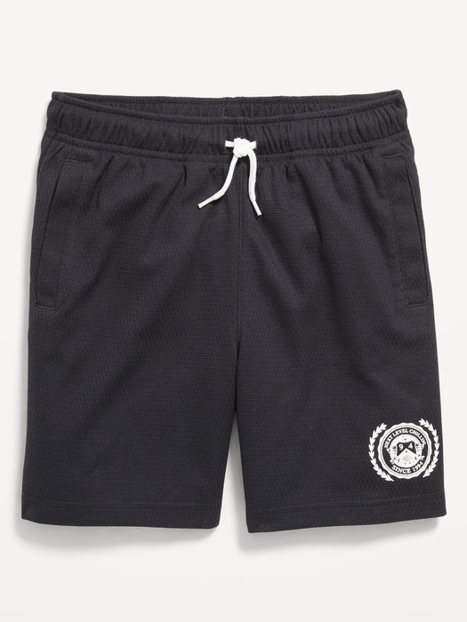 Mesh Performance Shorts for Boys (Above Knee)