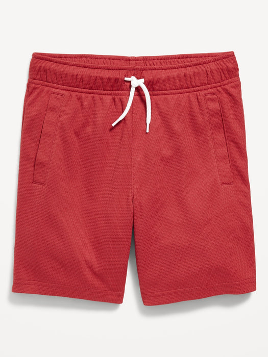 Mesh Performance Shorts for Boys (Above Knee)