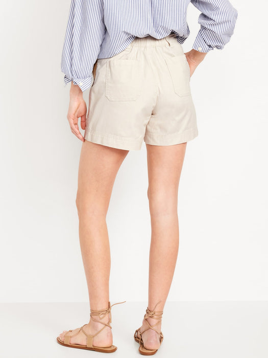 High-Waisted OGC Chino Shorts -- 5-inch inseam