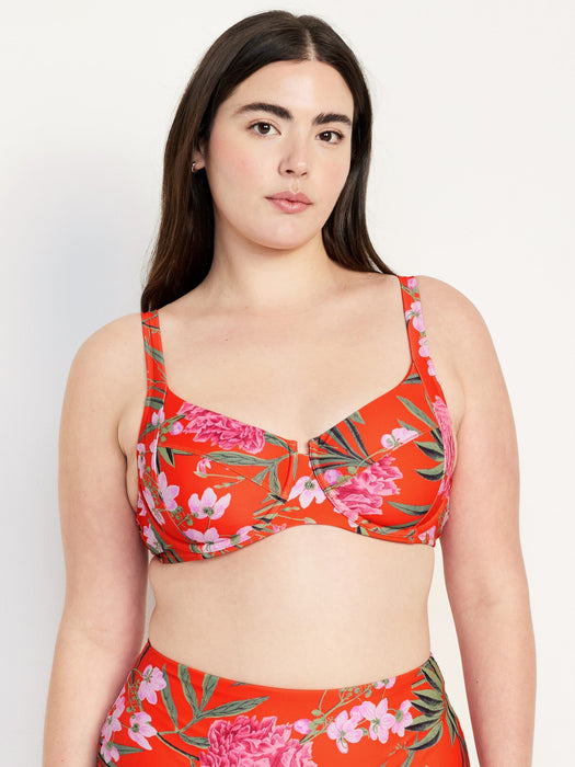 Underwire Bikini Swim Top