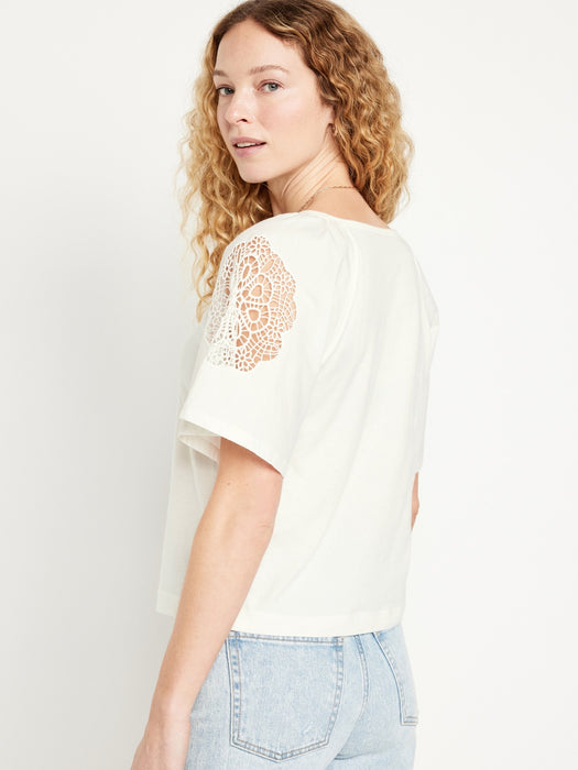 EveryWear Cutwork Top
