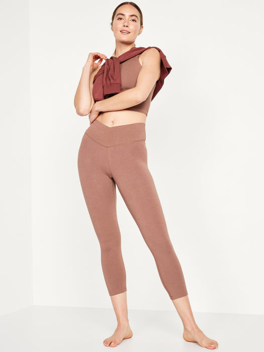 Extra High-Waisted PowerChill Crop Leggings