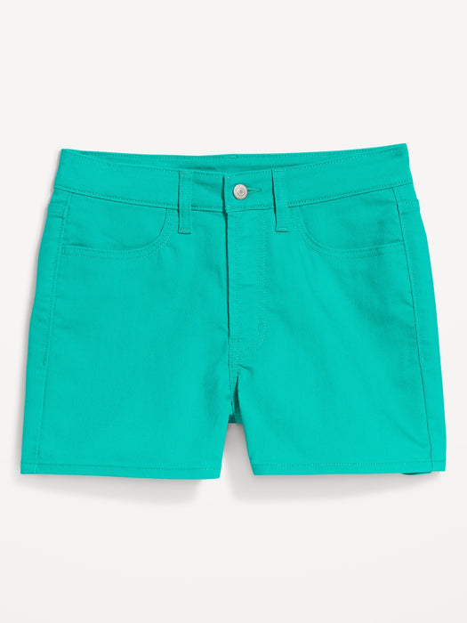 High-Waisted Wow Jean Shorts -- 3-inch inseam