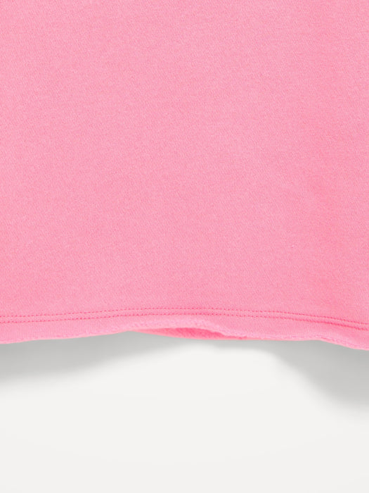 Licensed Pop Culture Graphic Crew-Neck Sweatshirt for Girls