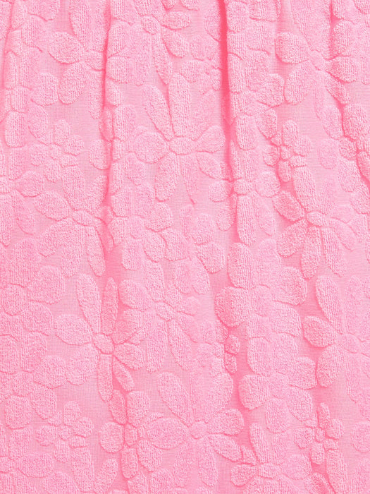 Sleeveless Loop-Terry Side-Cutout Dress for Girls