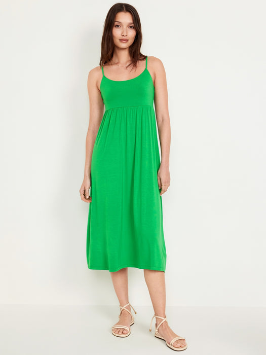 Fit & Flare Cami Midi Dress