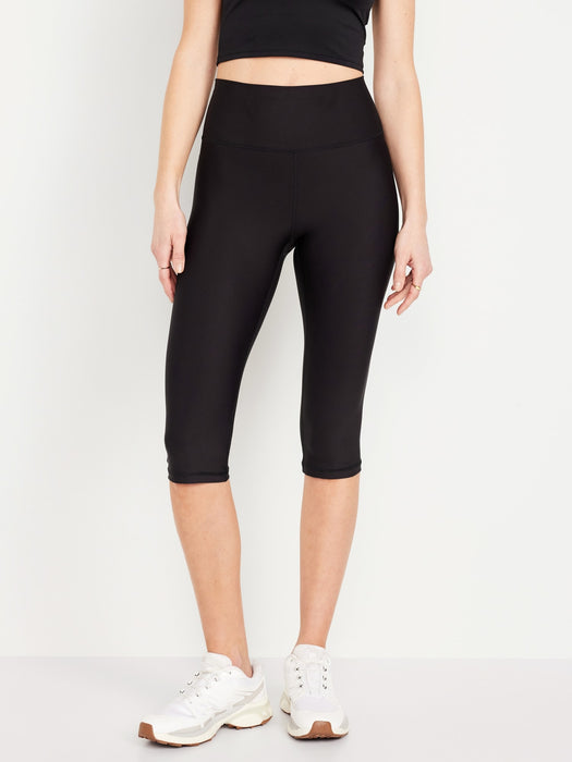 High-Waisted PowerSoft Crop Leggings