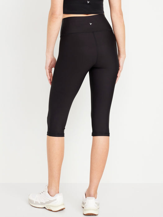 High-Waisted PowerSoft Crop Leggings