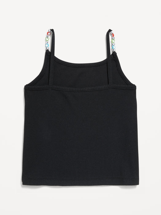 Beaded Charm Tank Top for Girls