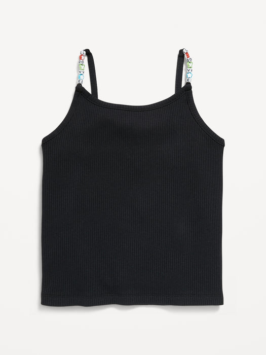 Beaded Charm Tank Top for Girls