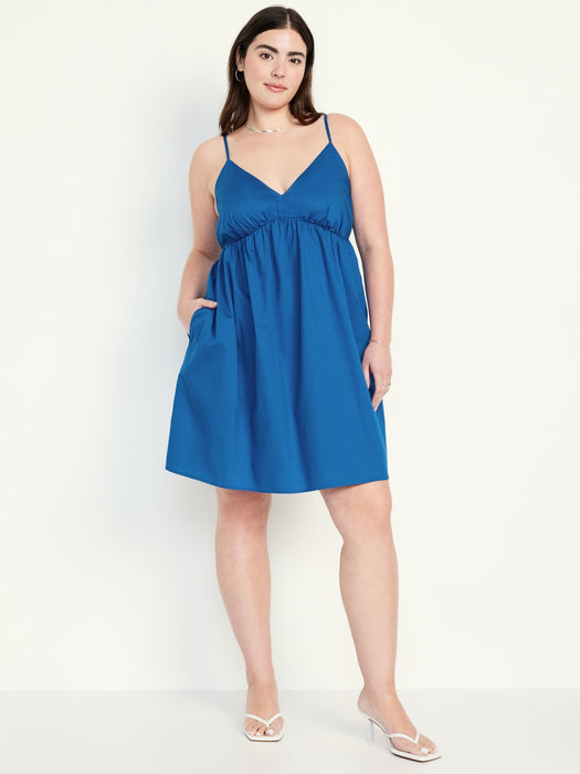 Sleeveless Mini Swing Dress