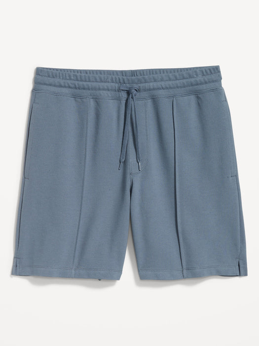 Relaxed Track Shorts -- 7-inch inseam