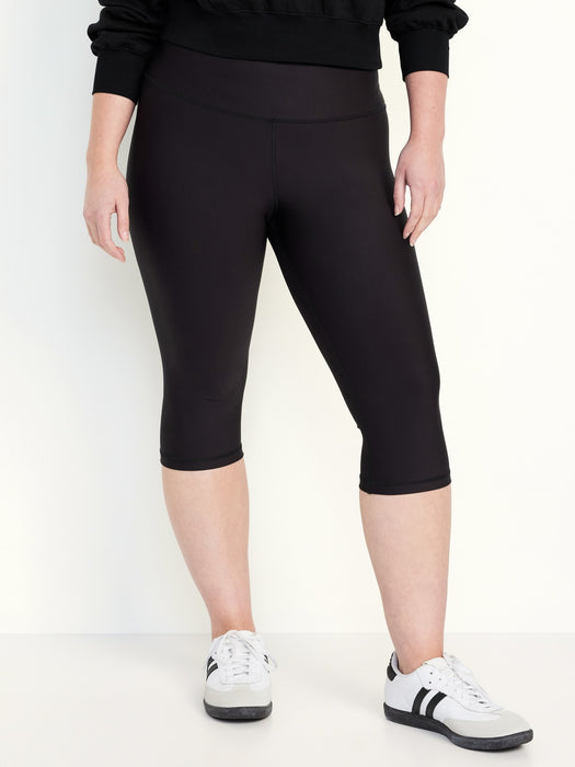High-Waisted PowerSoft Crop Leggings