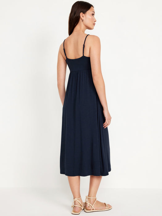 Fit & Flare Cami Midi Dress