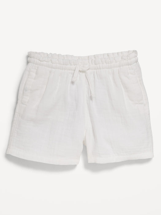 Ruffled Pull-On Shorts for Toddler Girls