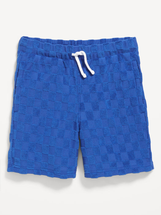 Printed Loop-Terry Shorts for Boys