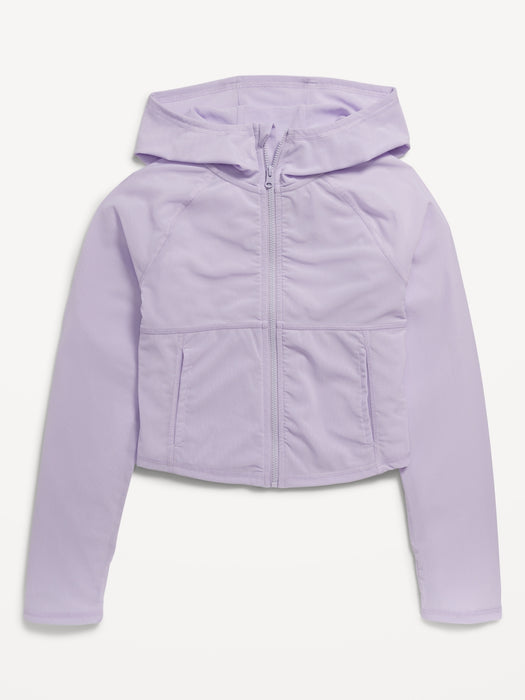 Long-Sleeve Mesh Jacket for Girls