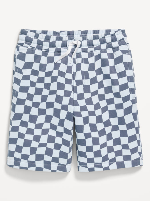 Fleece Jogger Shorts for Boys (At Knee)