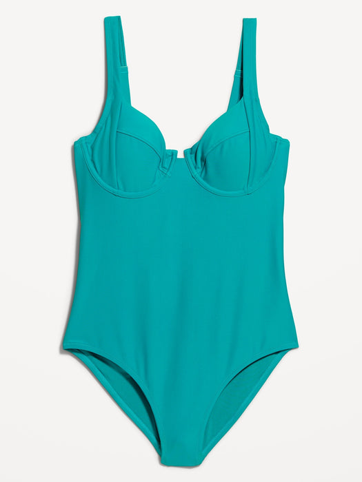 Underwire One-Piece Swimsuit