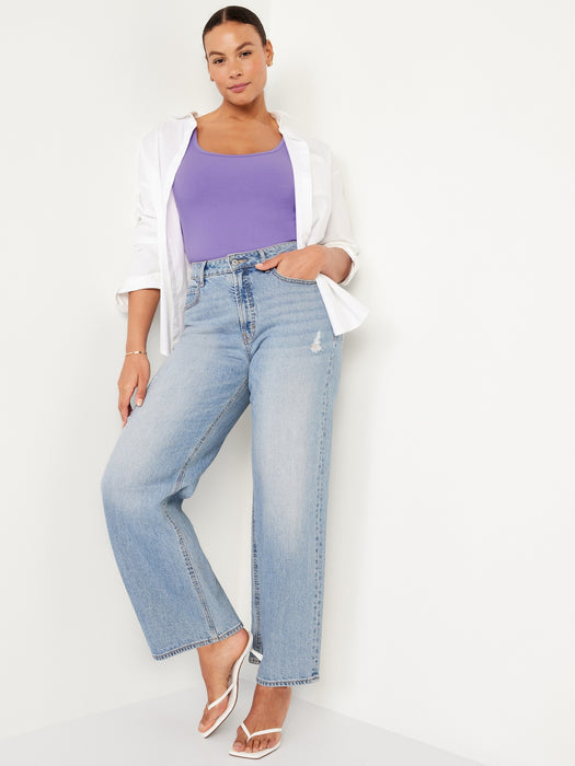 Rib-Knit First Layer Tank Top