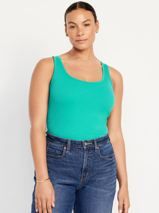 Rib-Knit First Layer Tank Top