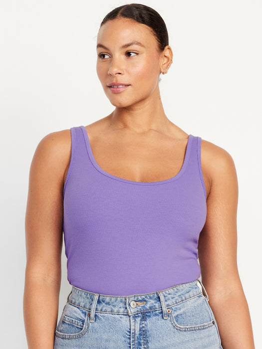 Rib-Knit First Layer Tank Top