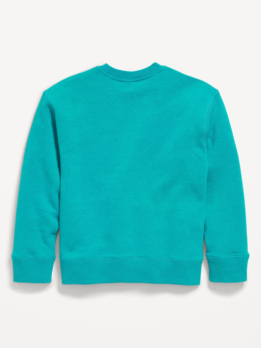 Long-Sleeve Crew-Neck Sweatshirt for Boys