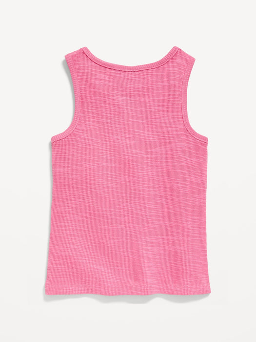 Cutout-Graphic Tank Top for Girls