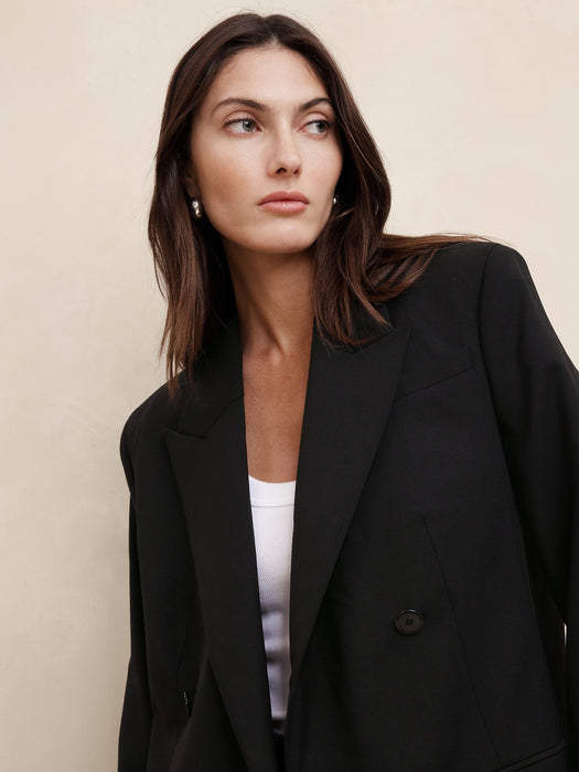 Siena Relaxed Italian Wool Blazer
