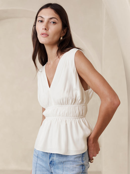 Cascade Silk Top