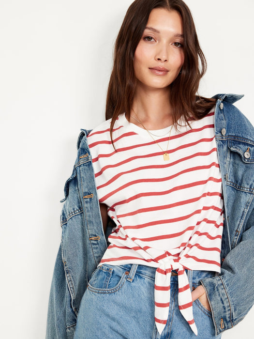 EveryWear Tie-Front Top