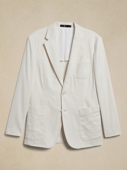 Traveler Linen-Cotton Blazer