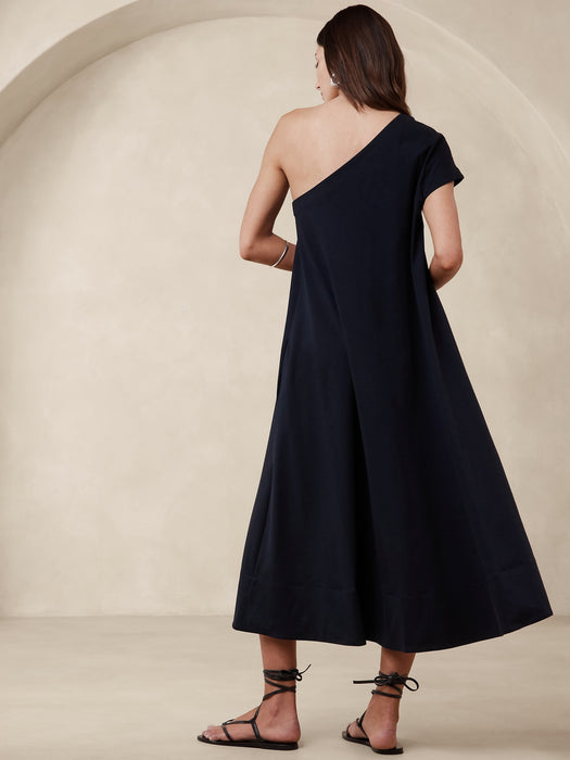 Odile One-Shoulder Knit Dress