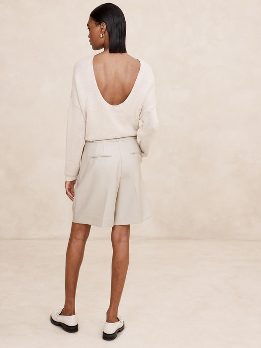 Lido Italian Wool Bermuda Short