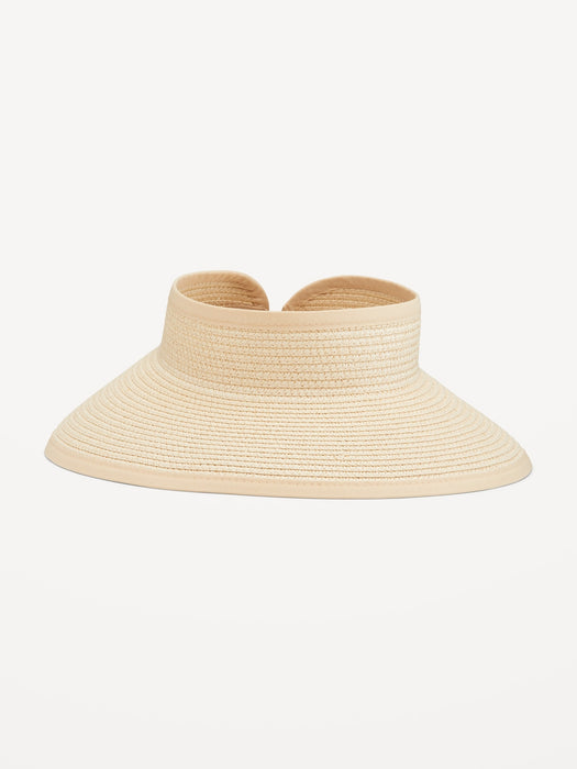 Straw Sun Visor
