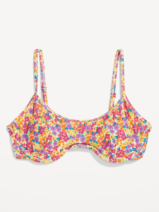 Underwire Bikini Swim Top