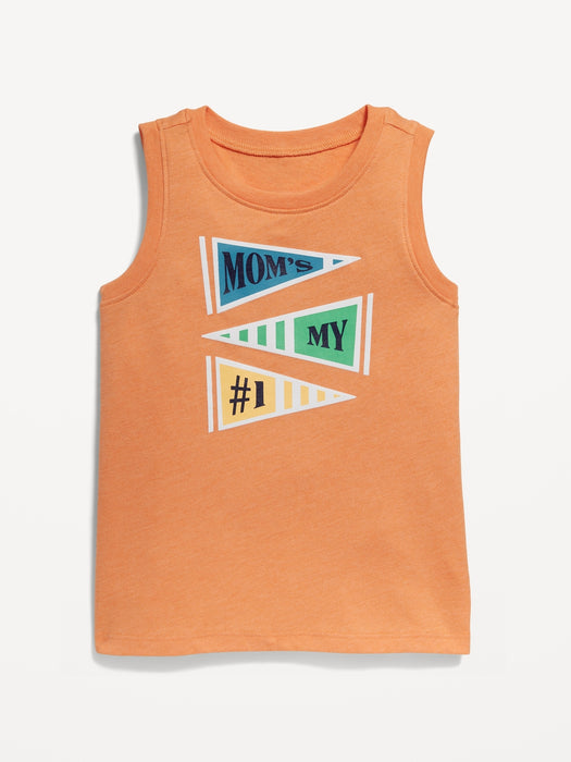 Graphic Tank Top for Toddler Boys