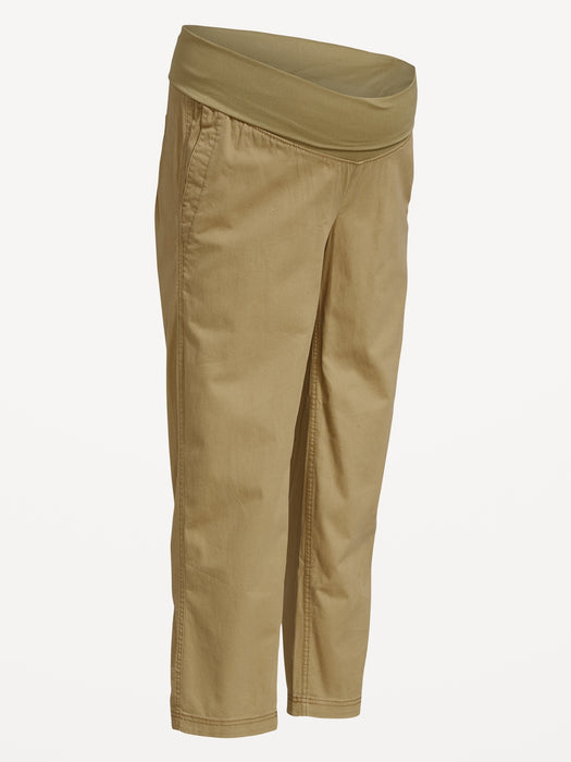 Maternity Rollover-Waist OGC Chino Pants