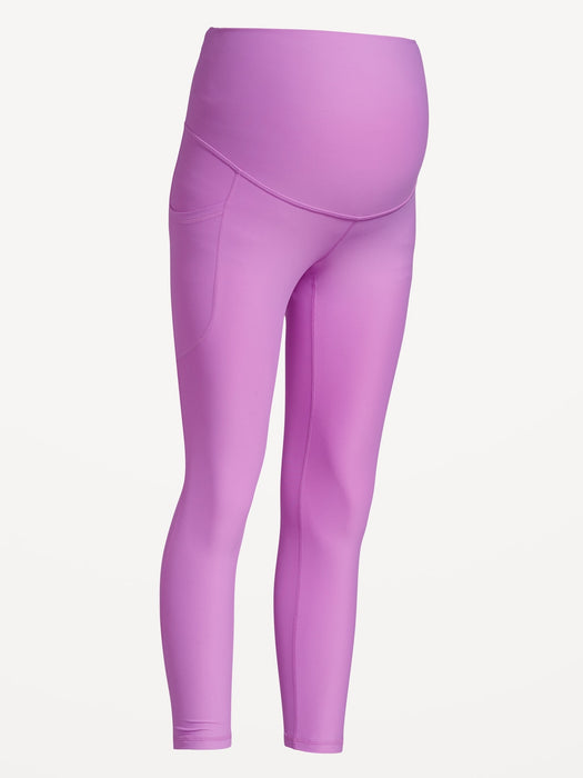 Maternity Full-Panel PowerSoft 7/8 Leggings