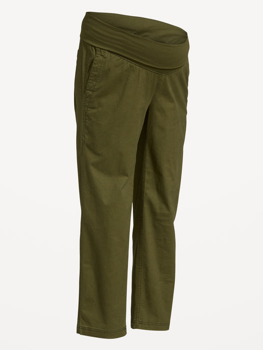 Maternity Rollover-Waist OGC Chino Pants