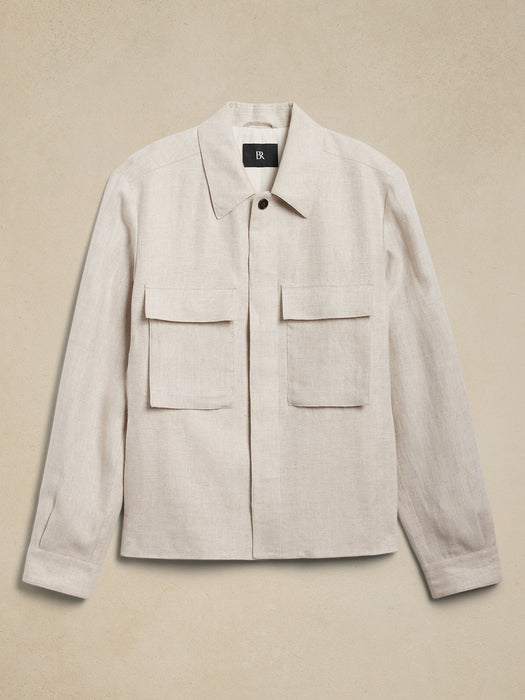 Seacliff Linen Shirt Jacket
