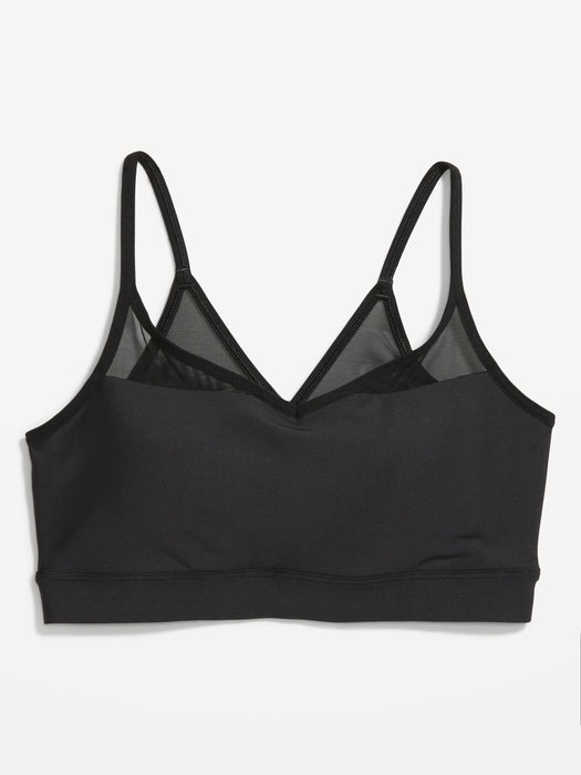 Light Support PowerSoft Mesh-Back Sports Bra