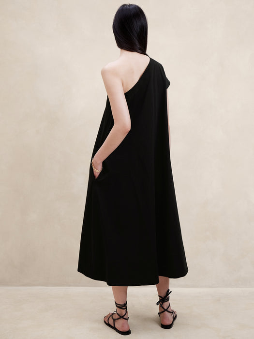 Odile One-Shoulder Knit Dress