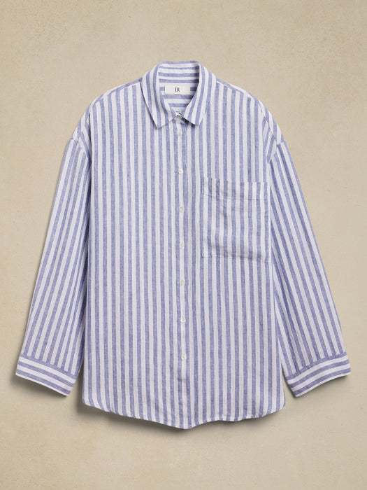 The Oversized Linen Shirt