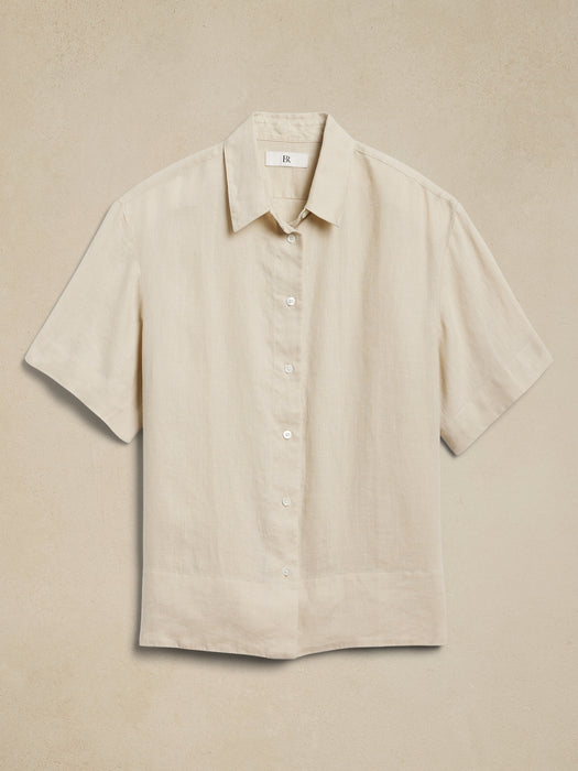 The Boxy Linen Shirt