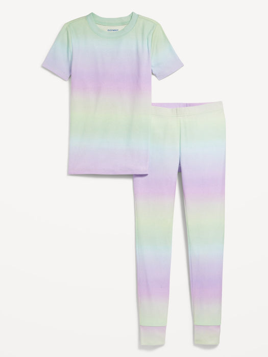 Printed Snug-Fit Pajama Set for Girls